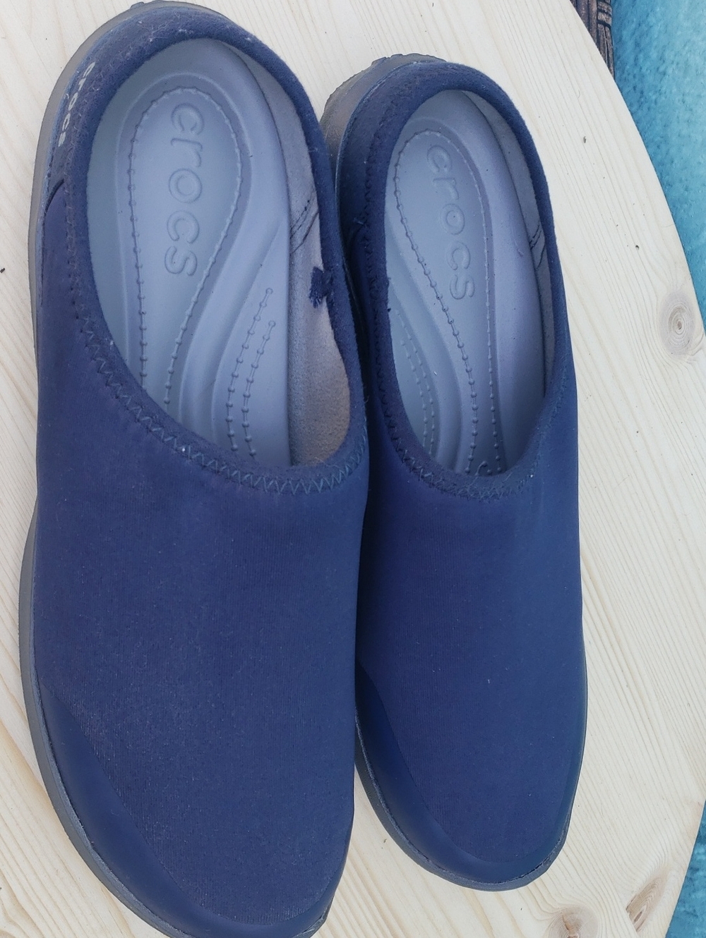 CROCS Women's Navy Slip-On Clog